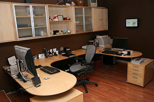 Basement home office