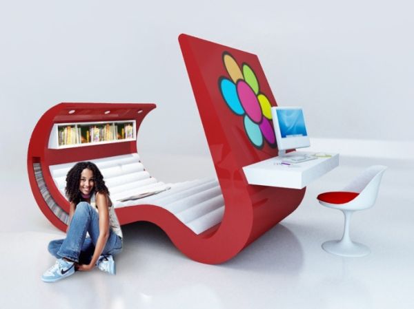 Chaise Lounger Desk Chaise Lounger Desk