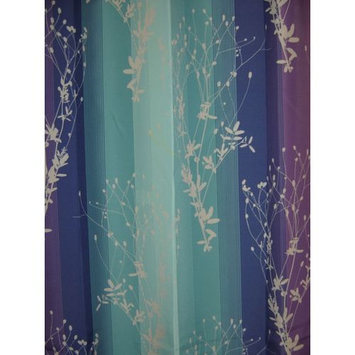 Jonathan Adler Shower Curtain Purple and White Polka Dot Curt