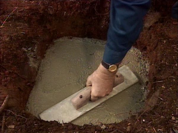 Concrete Footer Concrete Footer