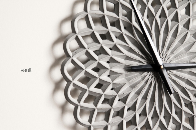 Concrete Para Clocks by LeeLABS Concrete Para Clocks by LeeLABS