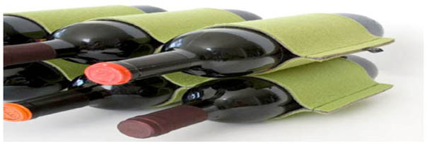 Felt Wine Rack Felt Wine Rack