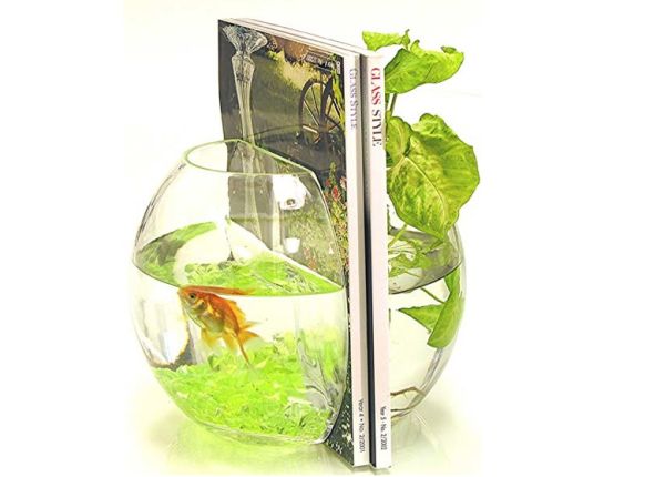 Fish Bowl Bookends Fish Bowl Bookends