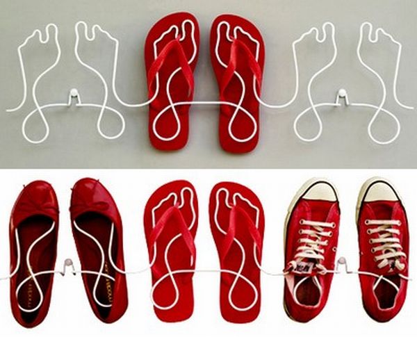 10 unique yet useful shoe rack designs