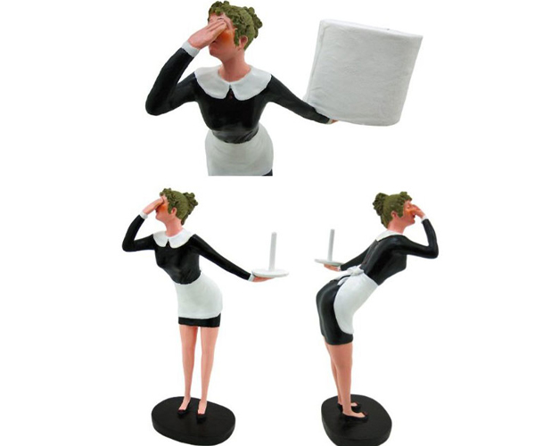 French Maid Toilet Paper holder
