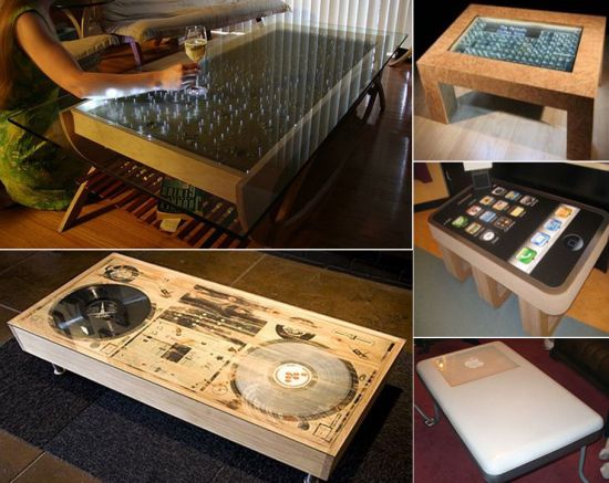 geeky coffee tables