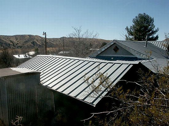 haunted house in ghost town