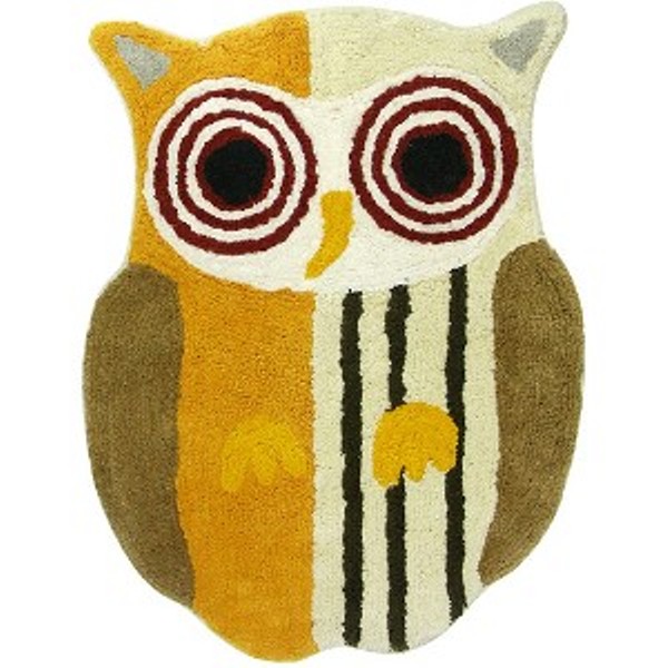 Hoot Bath Rug Hoot Bath Rug