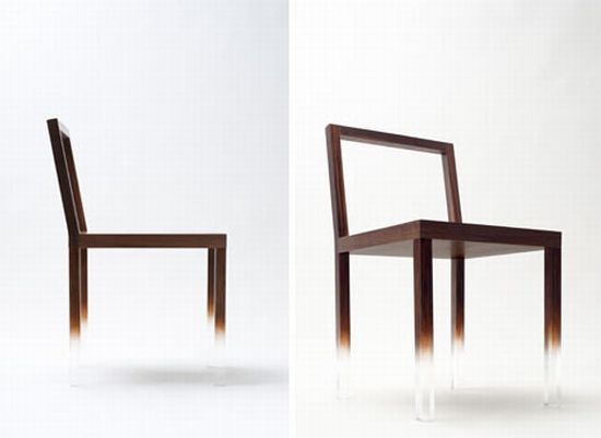 invisible disappearing chair