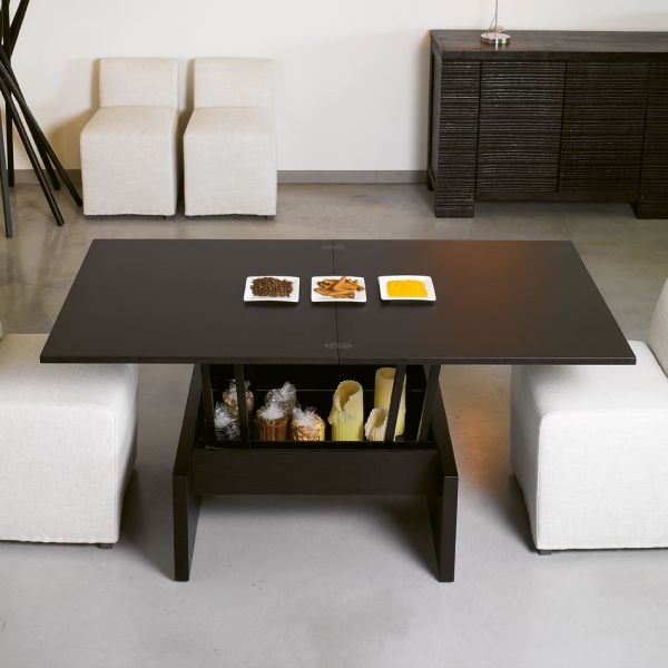 Amazing space saving coffee tables that convert into a dining table