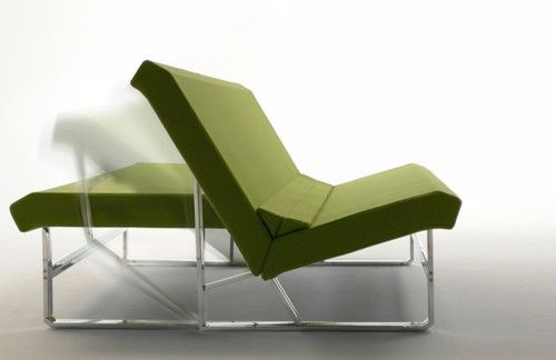lean folding sofa