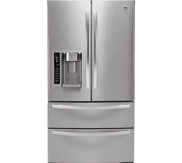 LG LMX25984ST Four-Door French Door Refrigerator