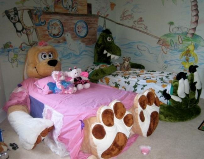 Animal shaped beds