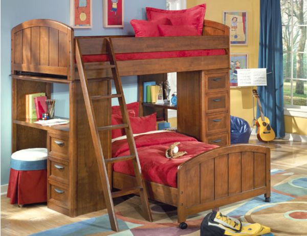 Loft Bunk Bed by  McKensey Collection