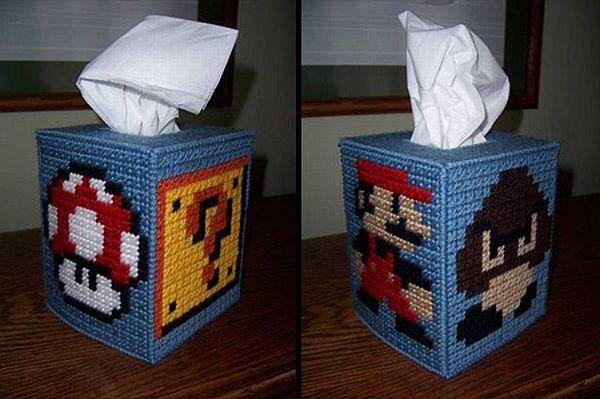 Mario Tissue Box Mario Tissue Box
