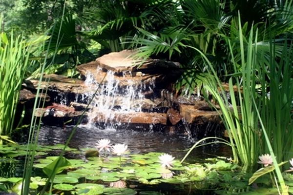 natural waterfall natural waterfall