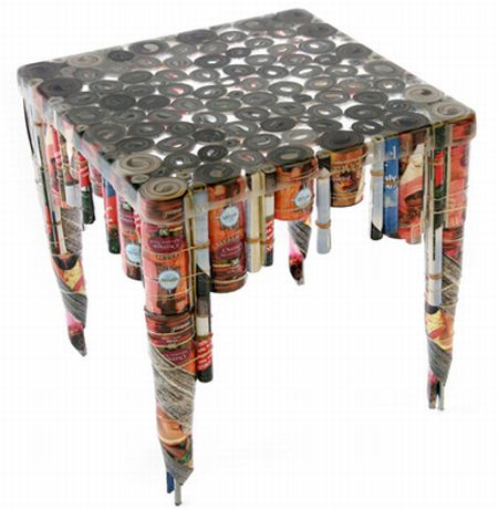 Interesting home décor stuff made from recycled magazines