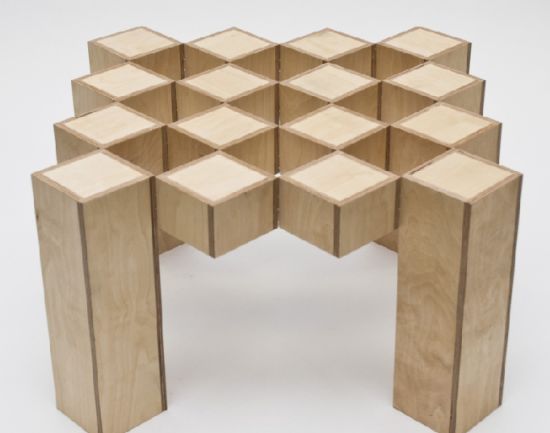 rotating square table