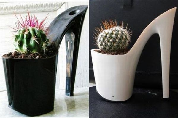 Sculptural planters for modern home