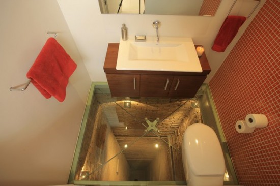 See-Through Bathroom