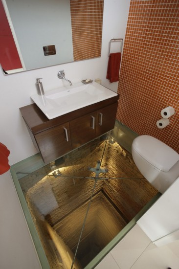 See-Through Bathroom