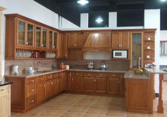 solid wood kitchen