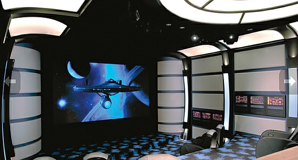 Star Trek-themed Evergreen Ultimate Home Theater is simply too geeky ...