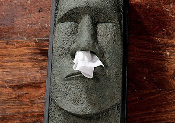 Stone Statue Tissue Box Stone Statue Tissue Box