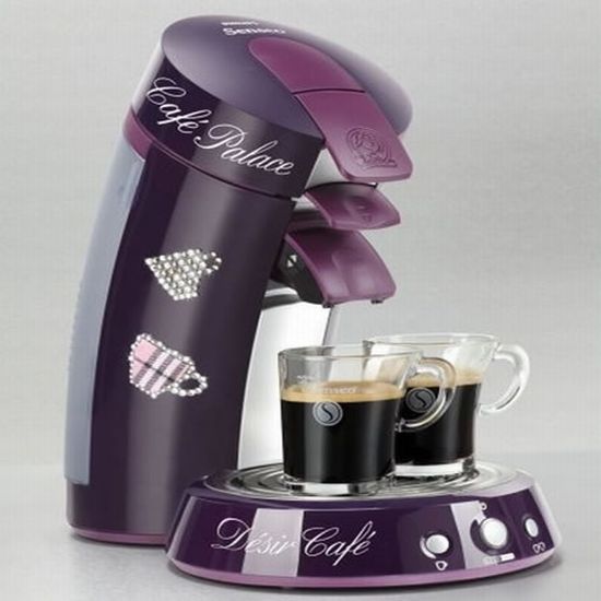 Limited Edition Swarovski studded Senseo coffee machine | Hometone