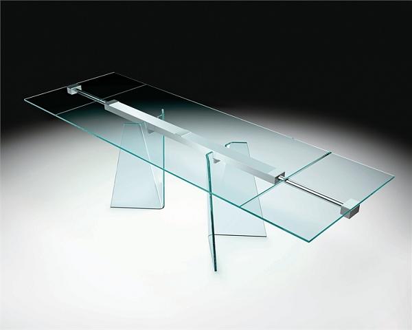 The glass table The glass table