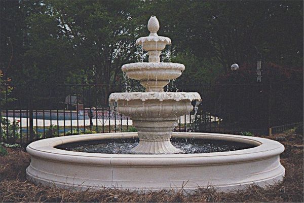 Three Tire Fountain