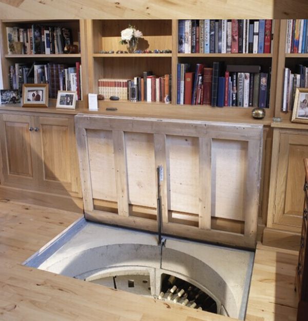Trap Door Wine Cellar Design by Spiral Cellars Trap Door Wine Cellar Design by Spiral Cellars