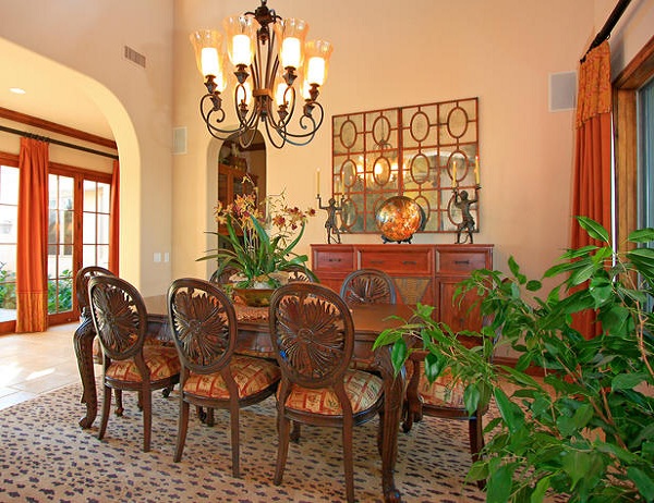 Tropical Dining Room