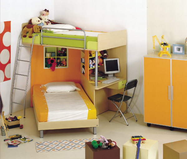 Unique bed for kids by Abea