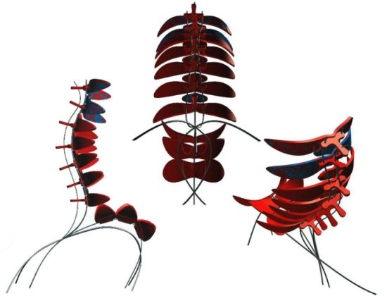 vertebrae chair
