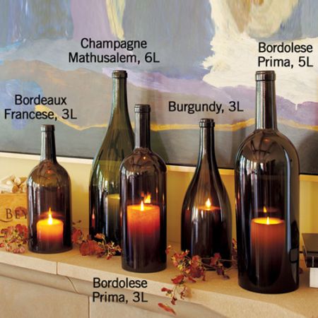 wine bottle hurricane candle holders 2 wine bottle hurricane candle holders 2