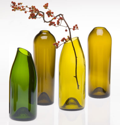 wine bottle vases