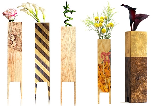 Wood Vases Wood Vases