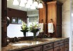 Beautifully organized bathroom