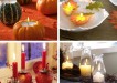 Bold fall decorations made from natural materials