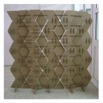 How to make your own cardboard room divider