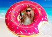 Donut pool float
