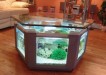 elegant coffee tables with built-in aquarium