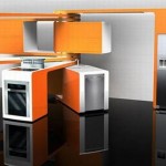 Futuristic kitchen designs for contemporary interiors