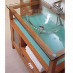 Eight elegant glass sinks for trendy kitchens