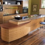 Elegant wood countertops