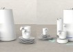 Laser projection coffee pot