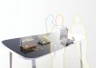 Lunch box and table system