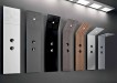 minimalist shower columns