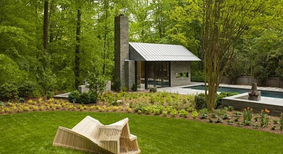Nevis Pool and Garden Pavilion by Robert M. Gurney